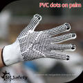 SRSAFETY 13G String strickte Nylon-Handschuhe mit PVC-Handschuhen